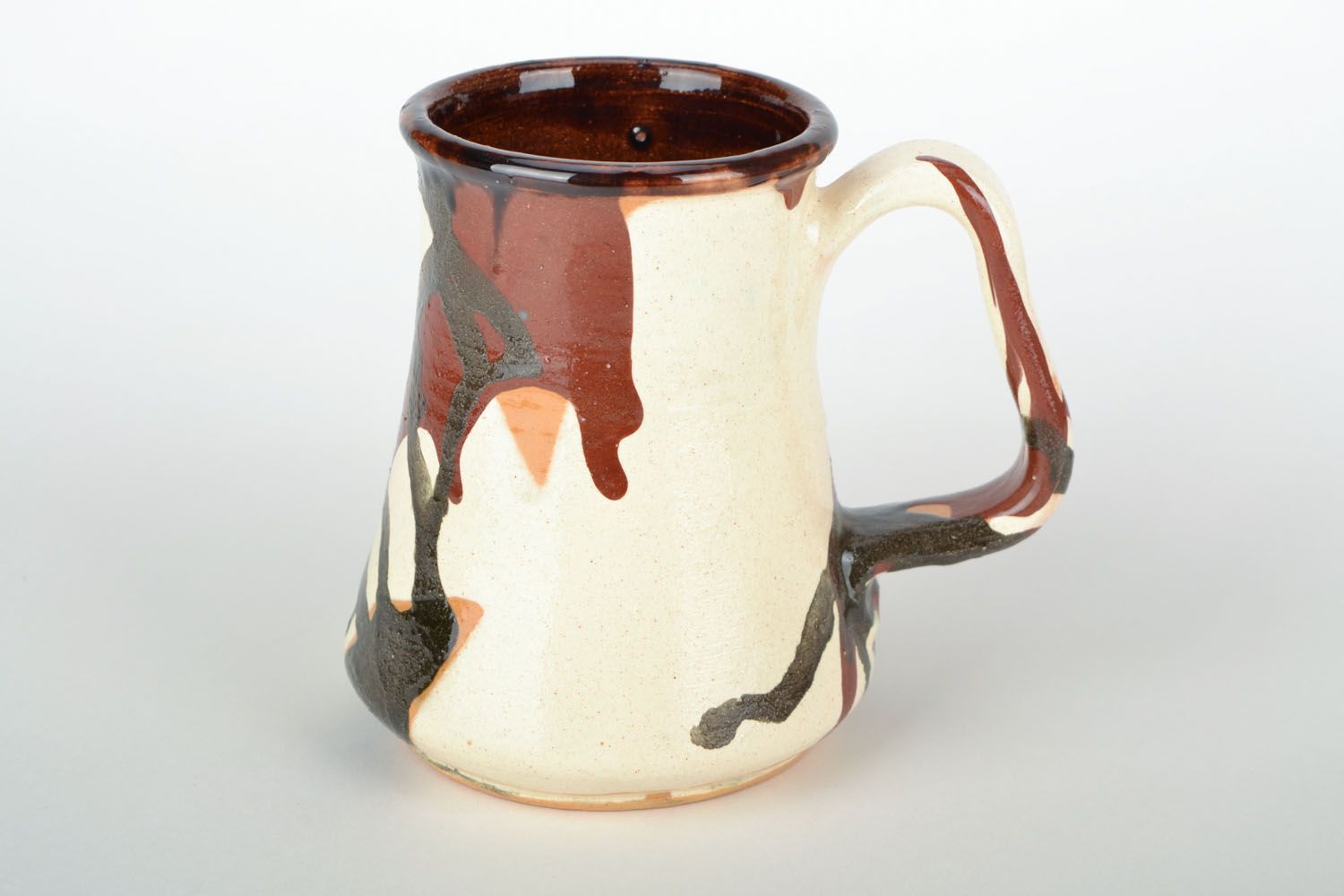 Ceramic beer mug photo 3