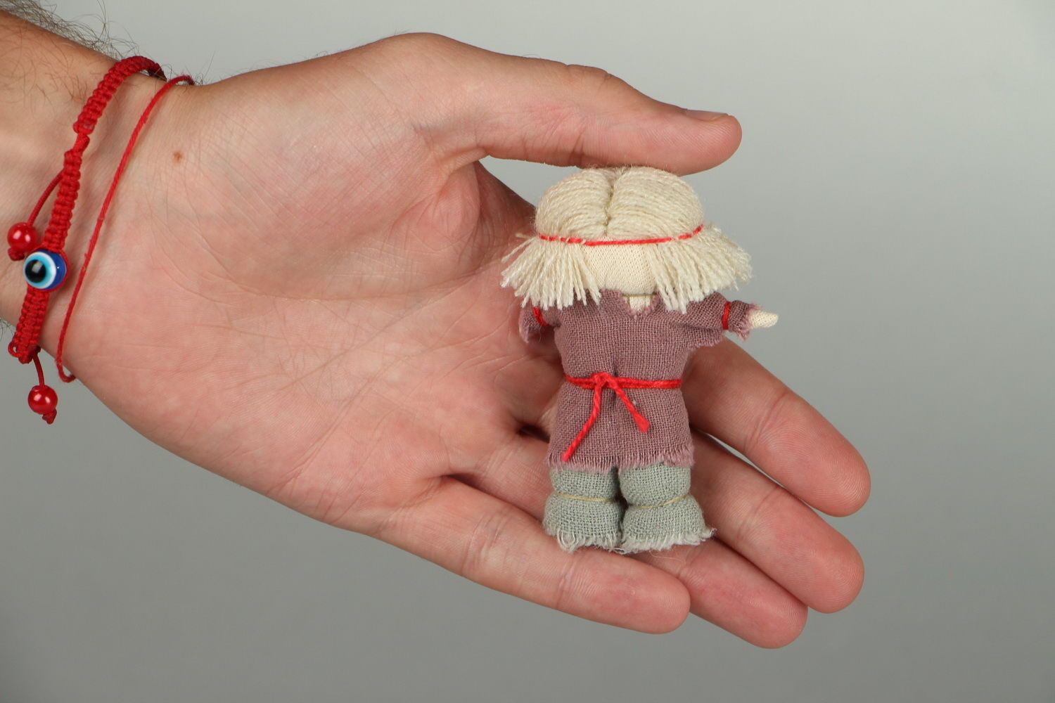 Традиционная народная кукла Кузя фото 4