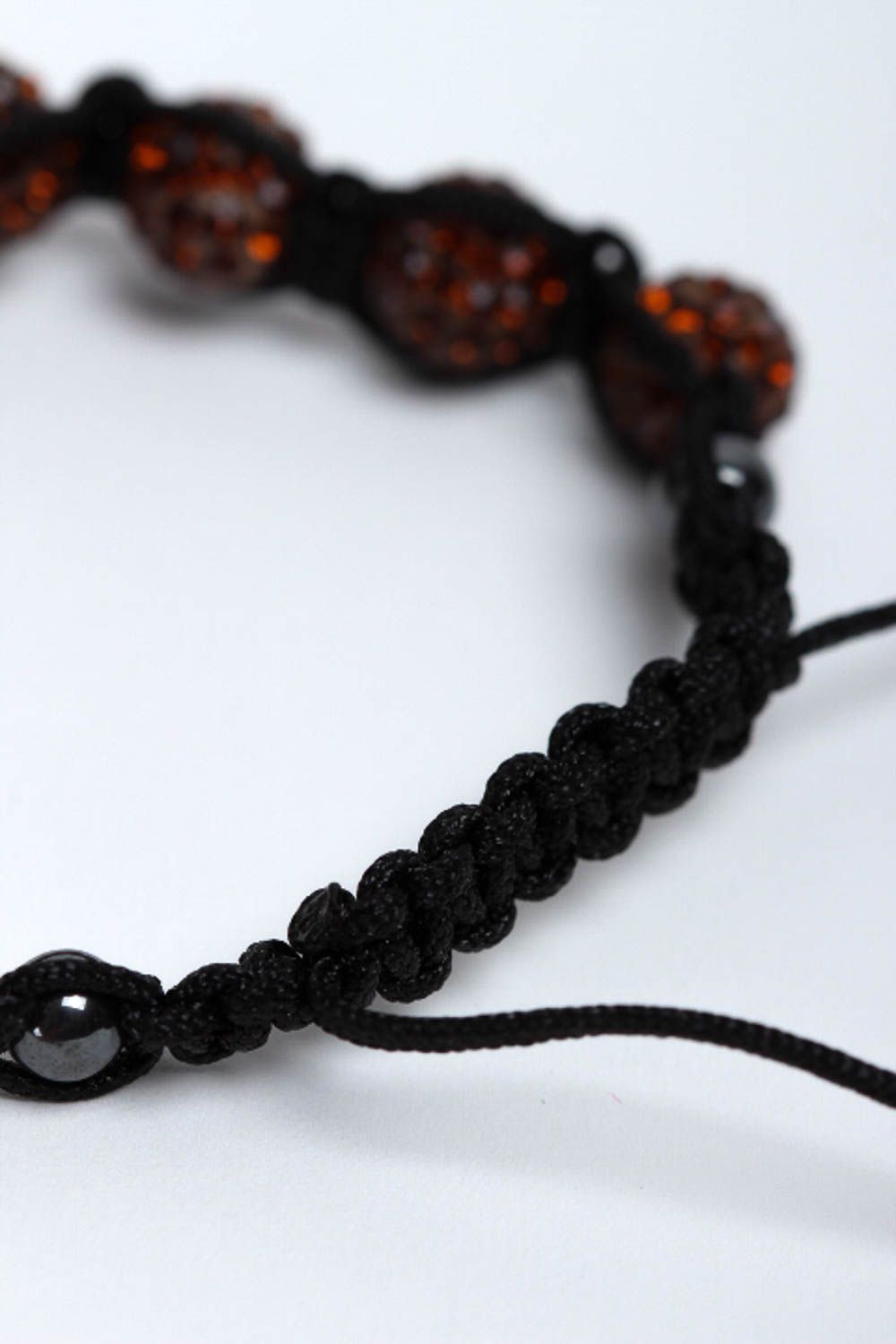Handmade designer bracelet woven bracelet beaded bracelet woven fashion jewelry photo 4