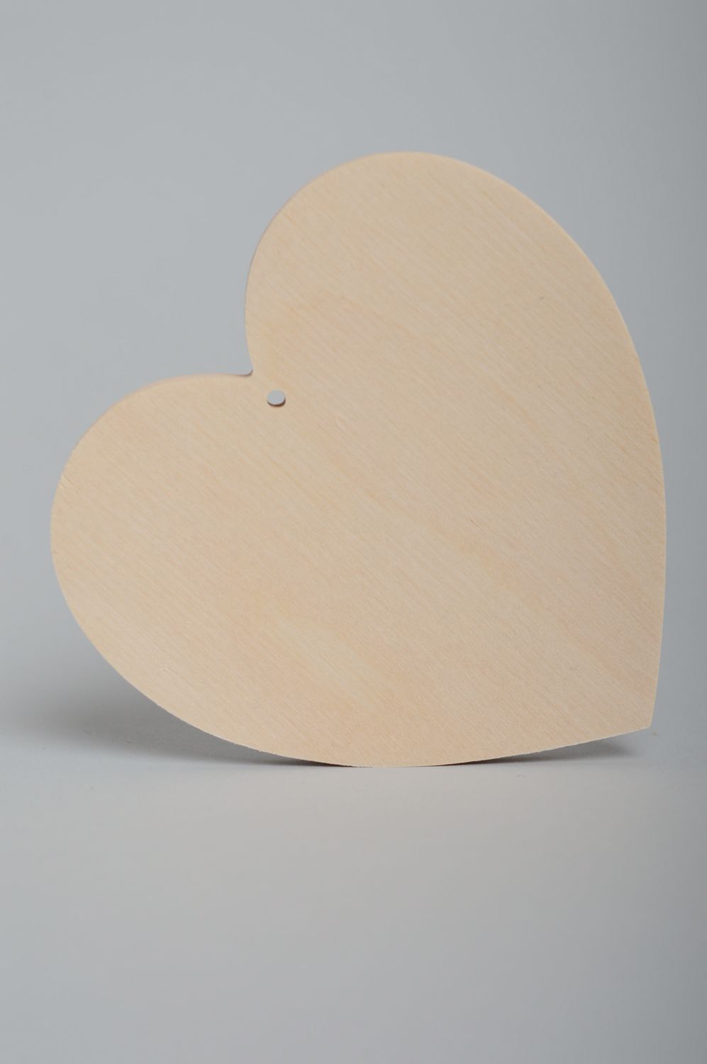 Plywood craft blank in the shape of heart photo 5