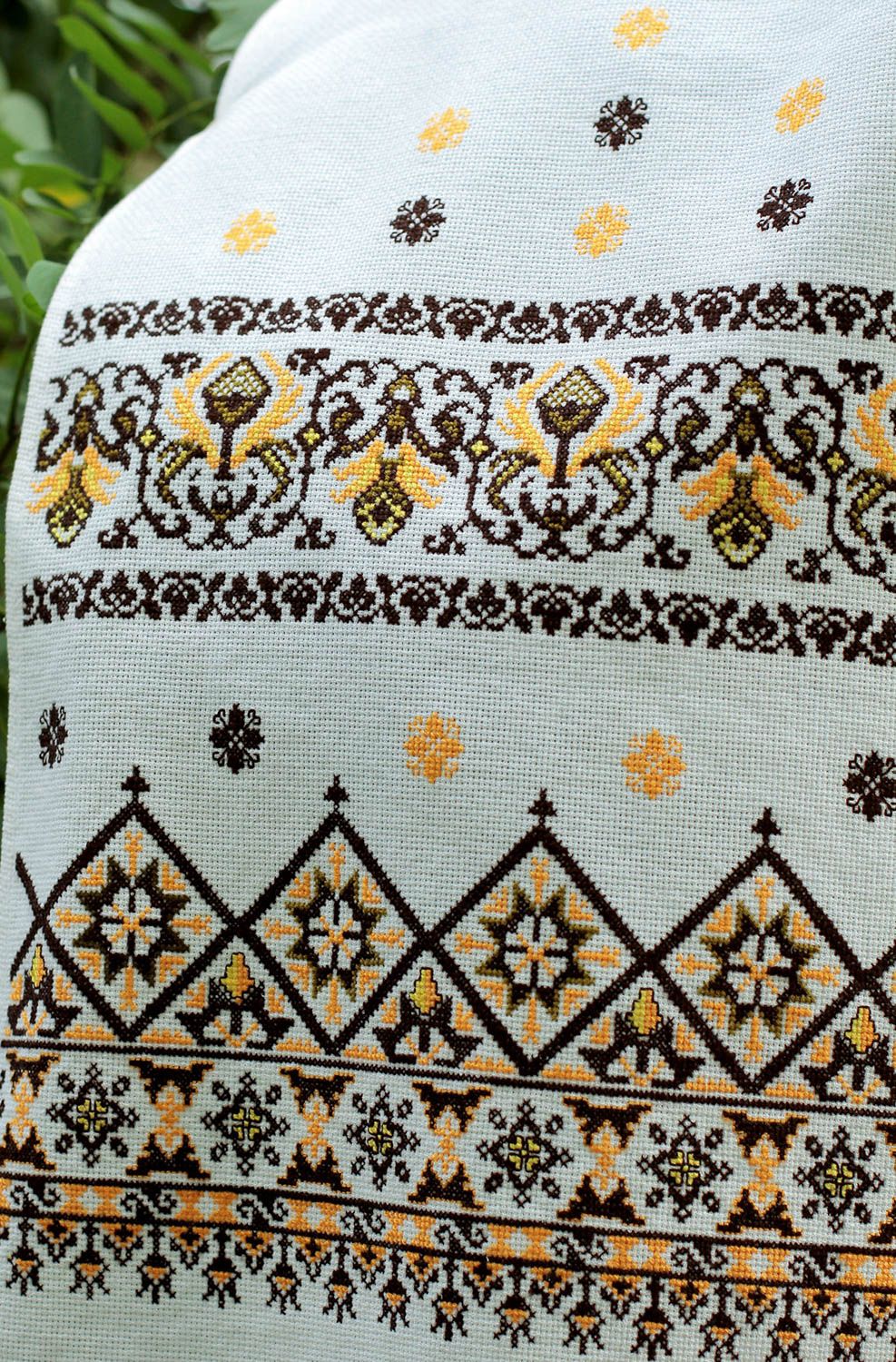 Handmade Handtuch bestickt Haus Textil originelles Geschenk Stick Handtuch schön foto 4