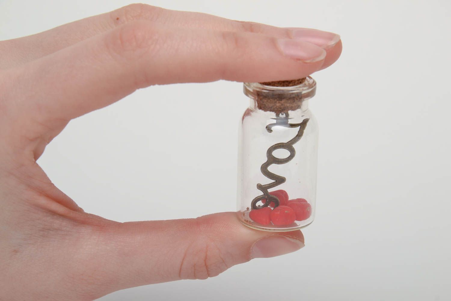 Interior decoration Bottle with Hearts photo 2