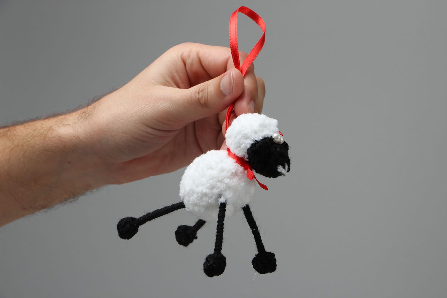 Crochet toy Little Lamb photo 4