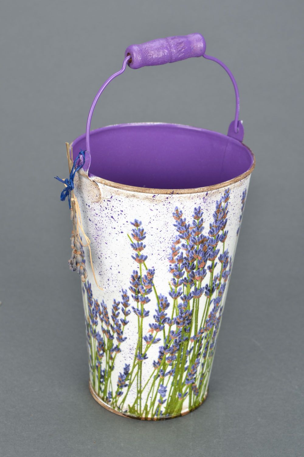 Decorative bucket for interior design photo 3