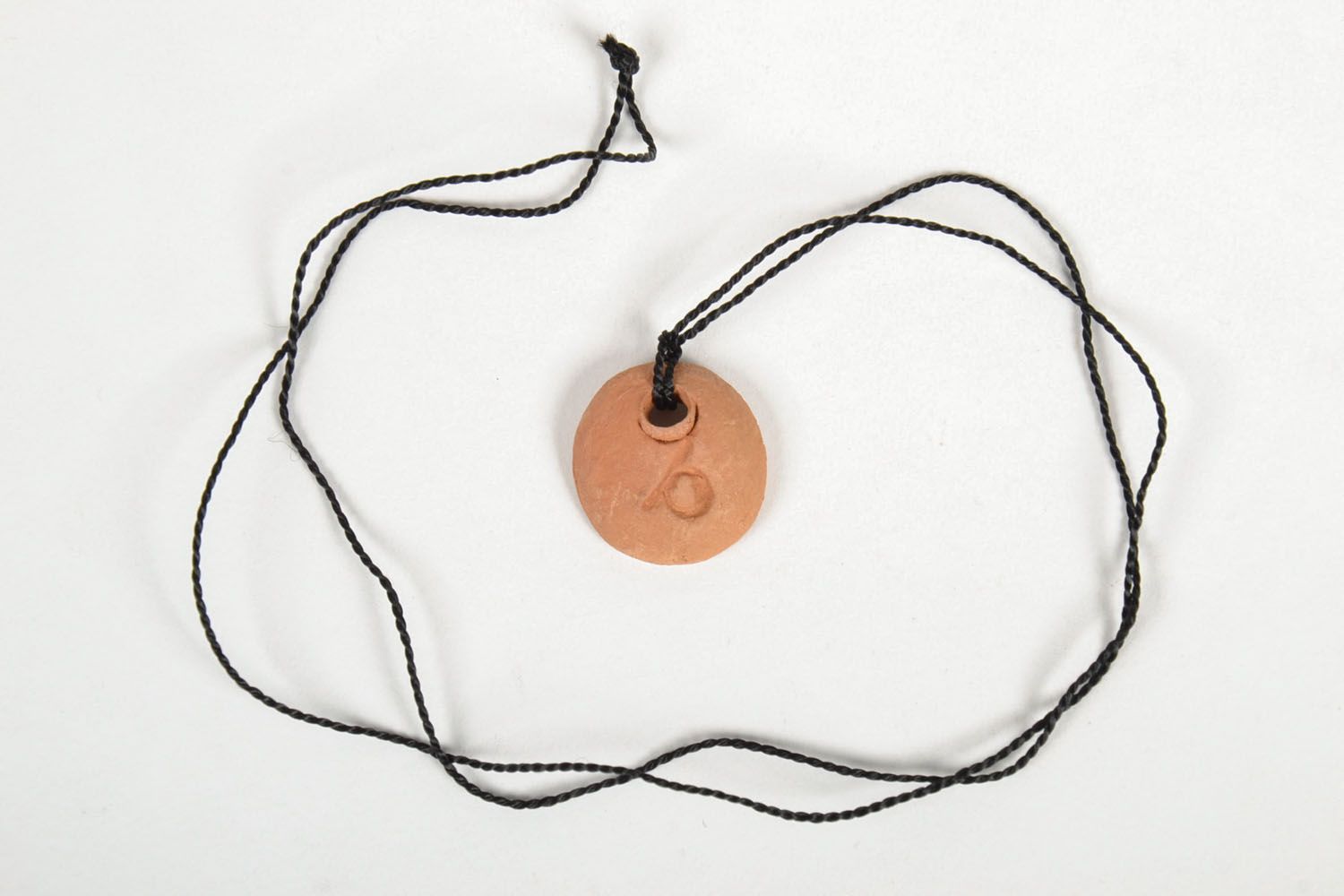 Clay pendant for Capricorn zodiac sign photo 3