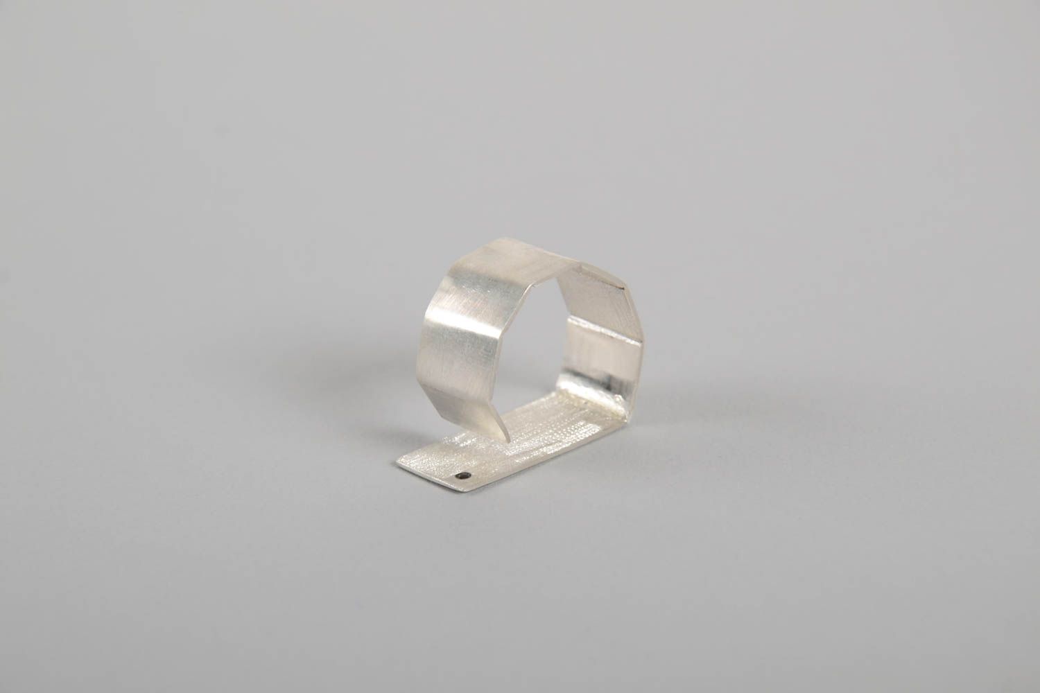 Damenring Silber handmade Designer Accessoire Silberschmuck Ring ausgefallen foto 4