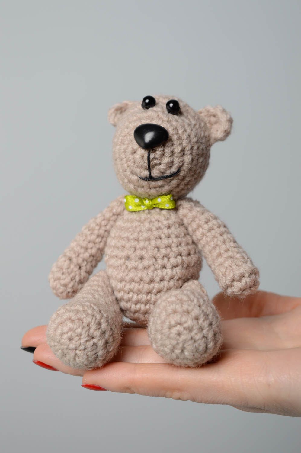Soft crochet toy Bear photo 4