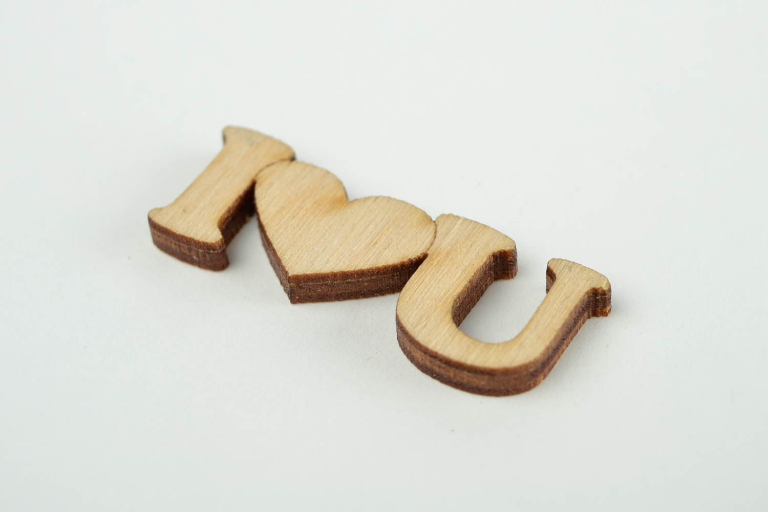Handgemachte Figur zum Bemalen Holz Rohling Miniatur Figur romantisch schön  foto 3