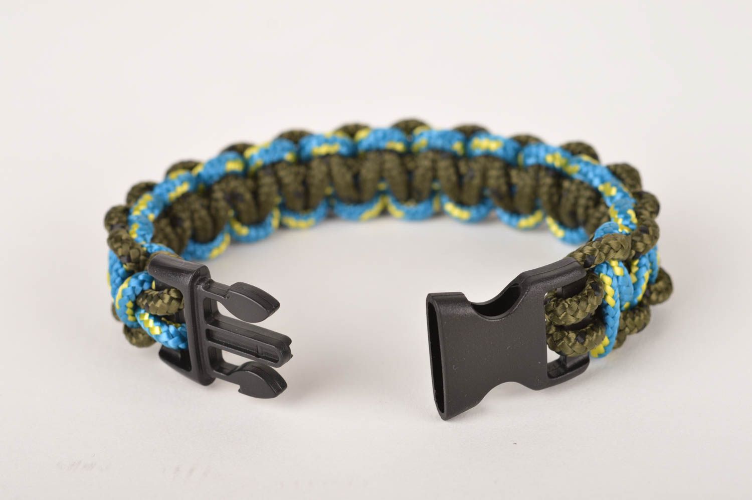 Unusual handmade paracord bracelet survival bracelet fashion tips small gifts photo 2