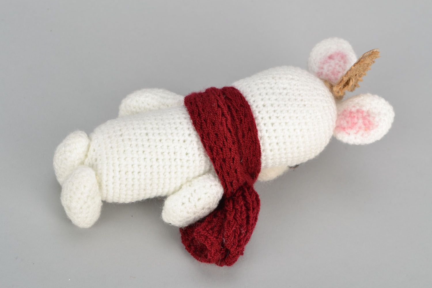 Crocheted toy Hare photo 5