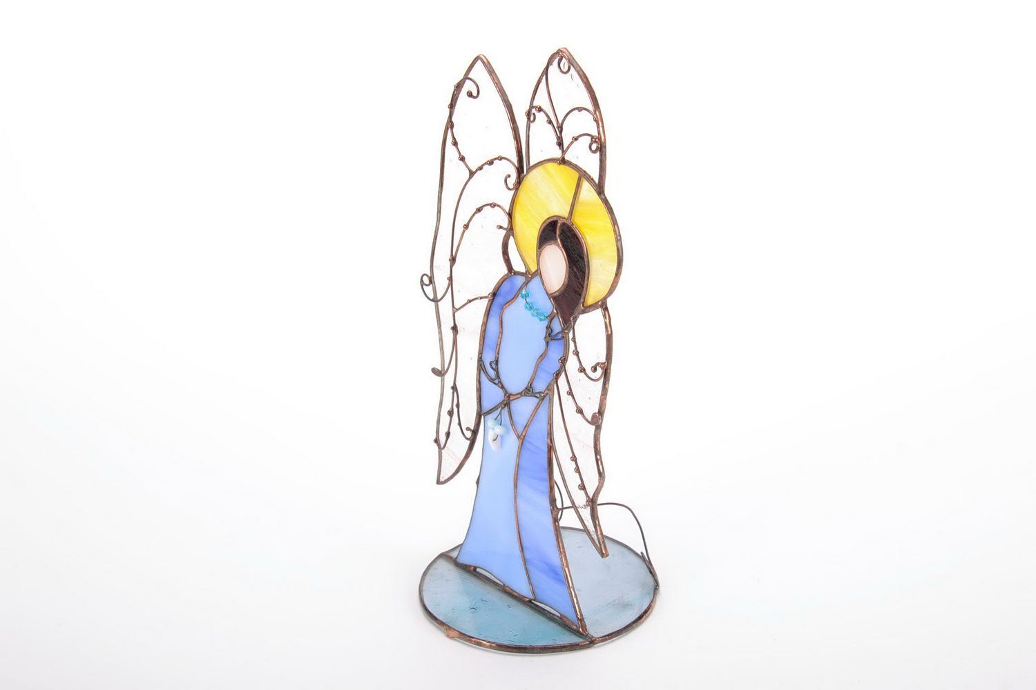 Stained glass statuette Angel  photo 1