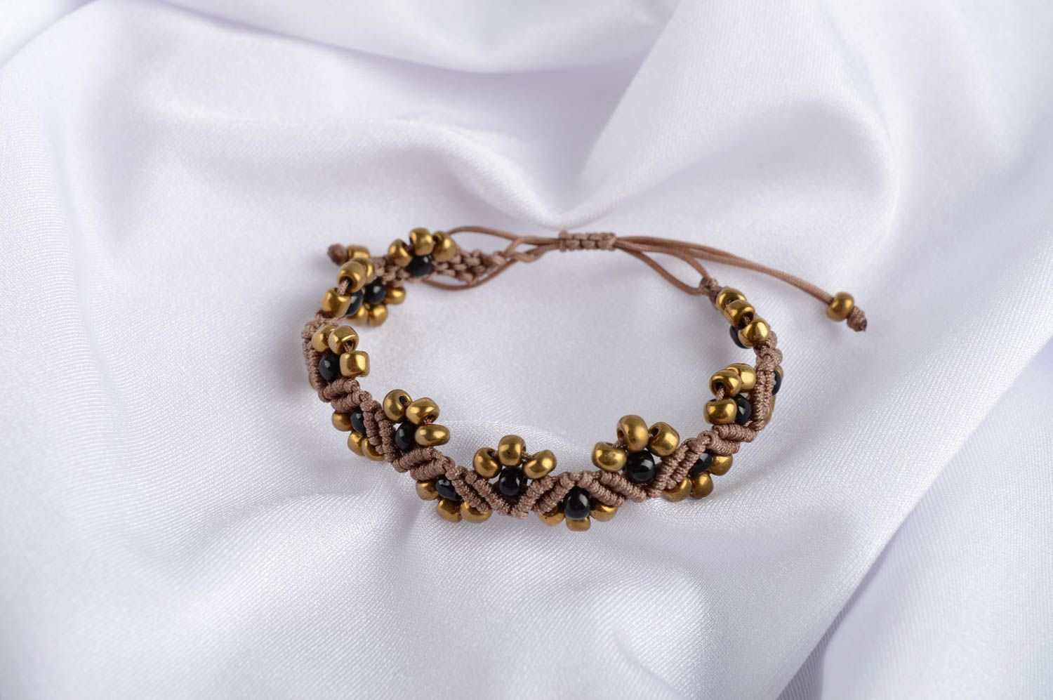 Handmade bracelet designer bracelet beaded bracelet beads jewelry gift for girl photo 1