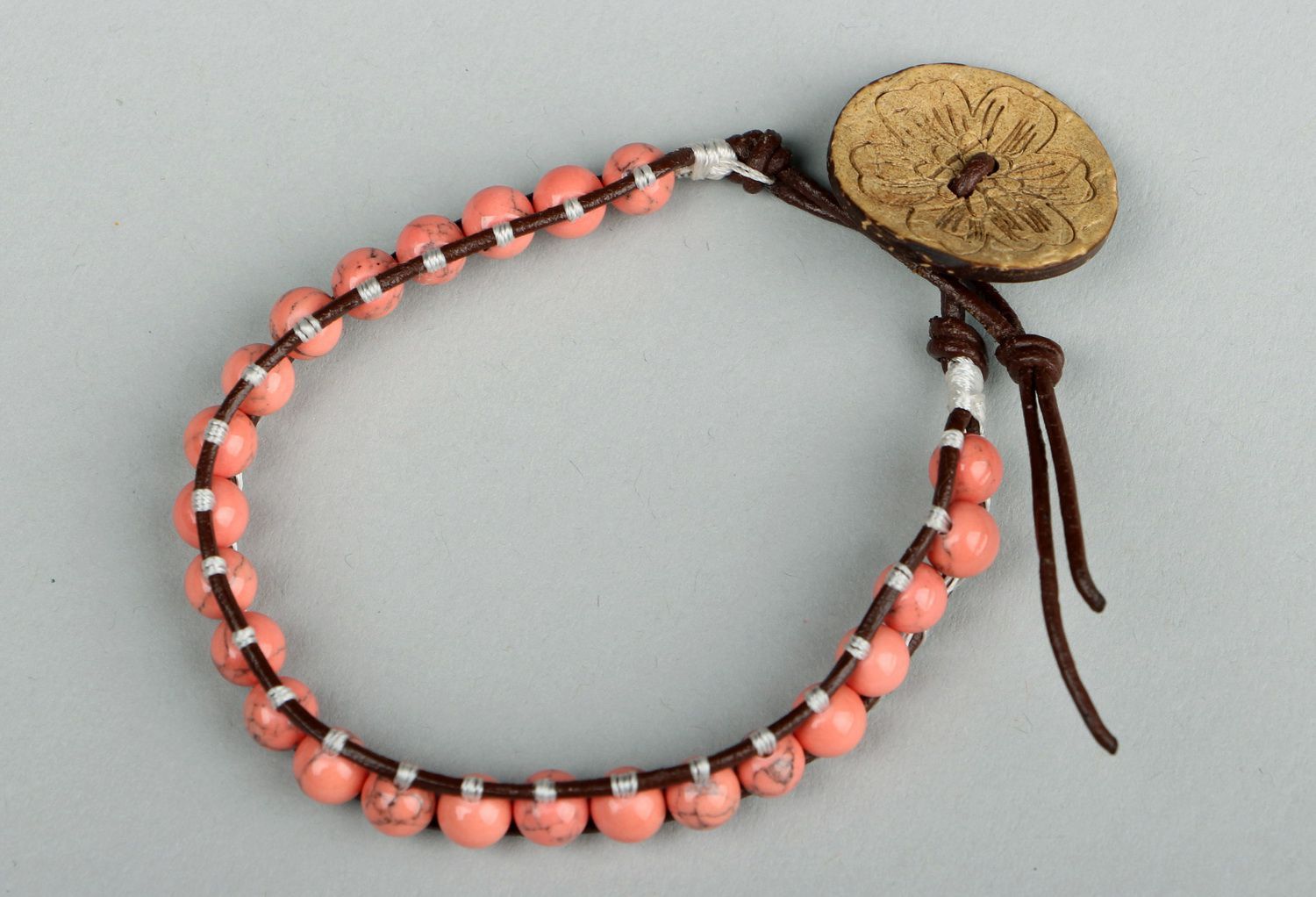 Bracelet made from natural stone - kohalong photo 3