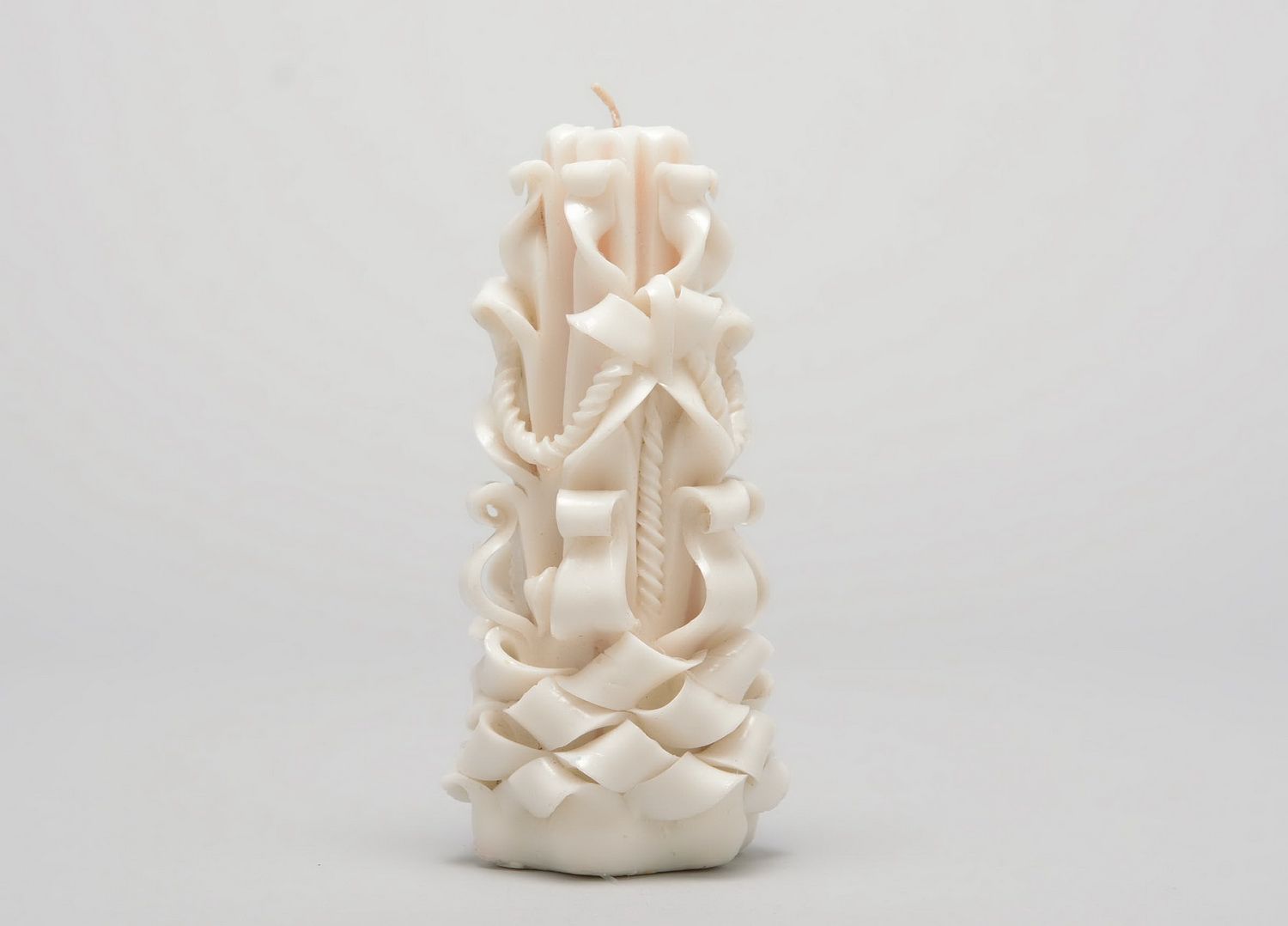 Decorative carved candle photo 2