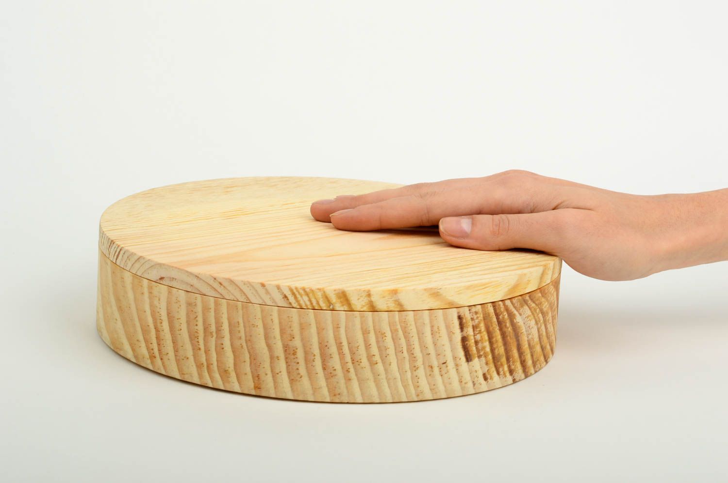 Handmade Holzschatulle zum Bemalen Schmuck Aufbewahrung Holz Schatulle foto 2