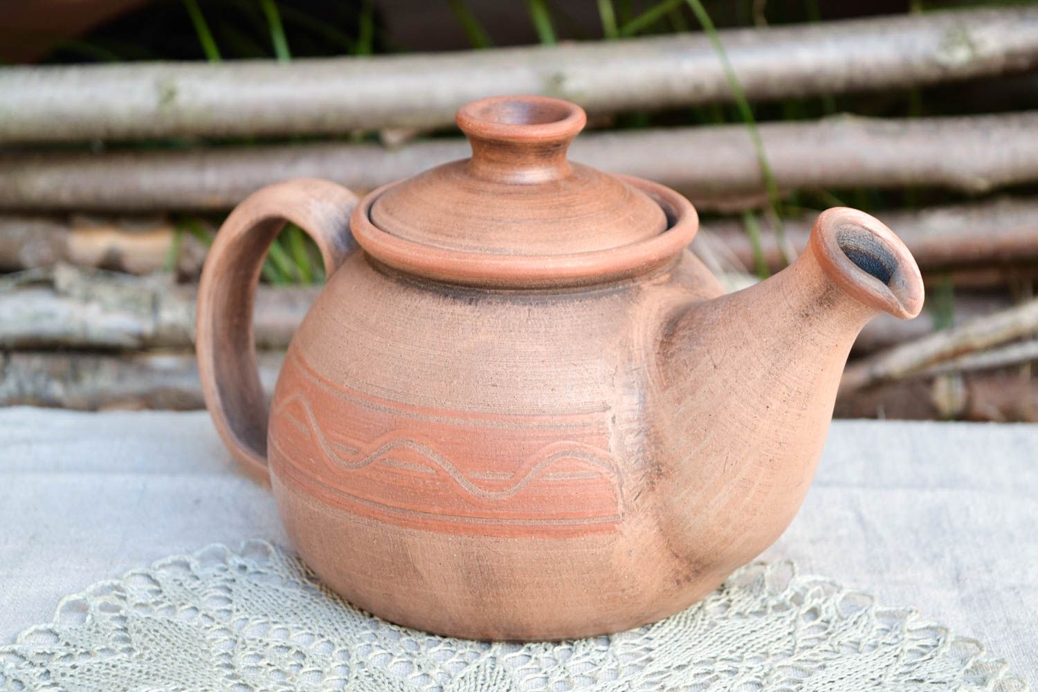 Handmade ceramic tea pot tea kettle teapot for one best teapots kitchen decor photo 1