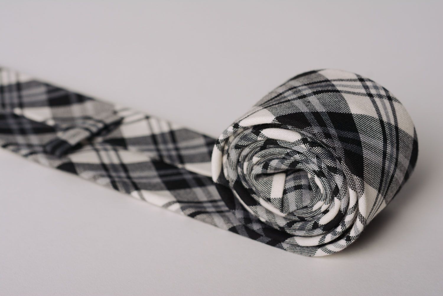 Krawatte karo handmade foto 3