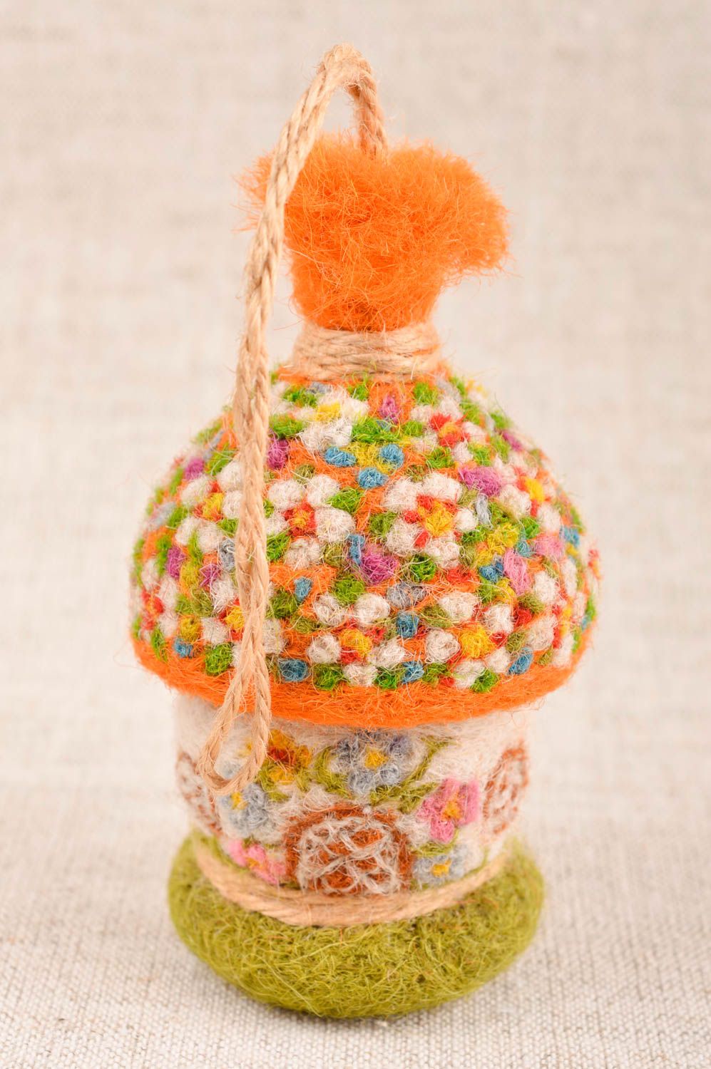 Juguete artesanal decorativo peluche para niños de lana regalo original  foto 1
