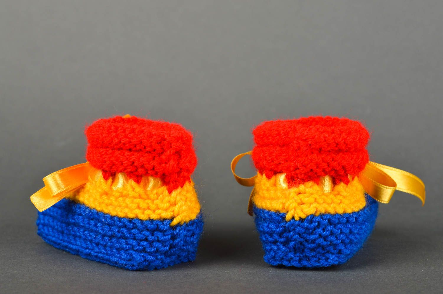 Handmade crochet baby booties baby accessories crochet ideas gifts for kids photo 4
