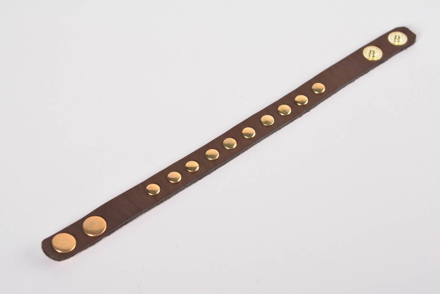 Необычный браслет на руку ручной работы дизайнерское украшение кожаный браслет фото 4