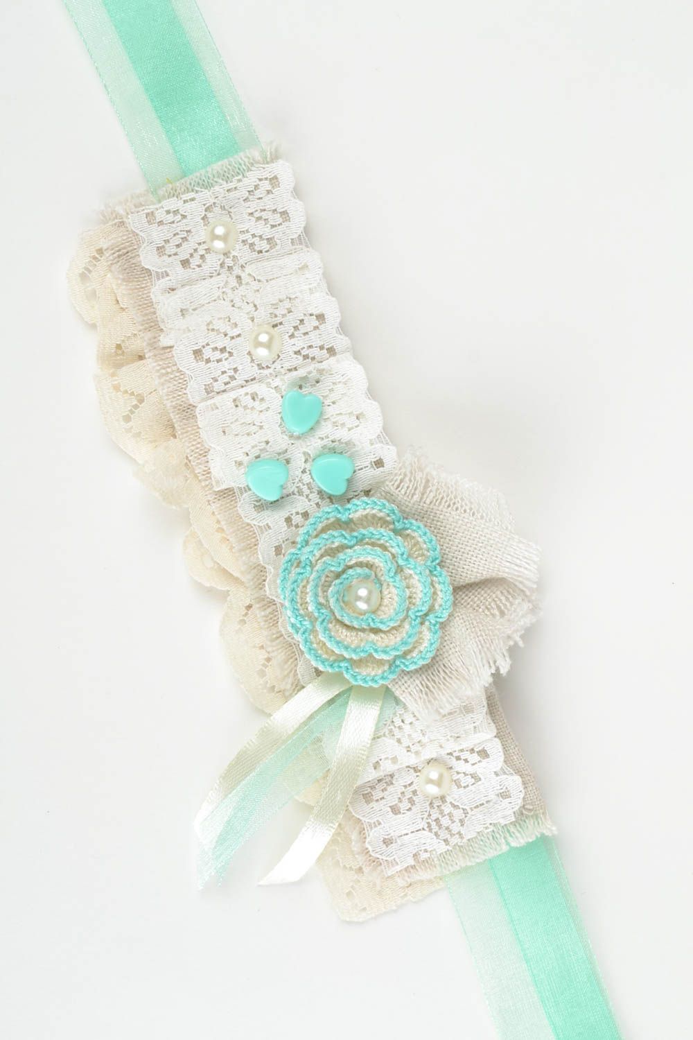 Свадебное украшение ручной работы модный браслет красивая свадебная бутоньерка  фото 3