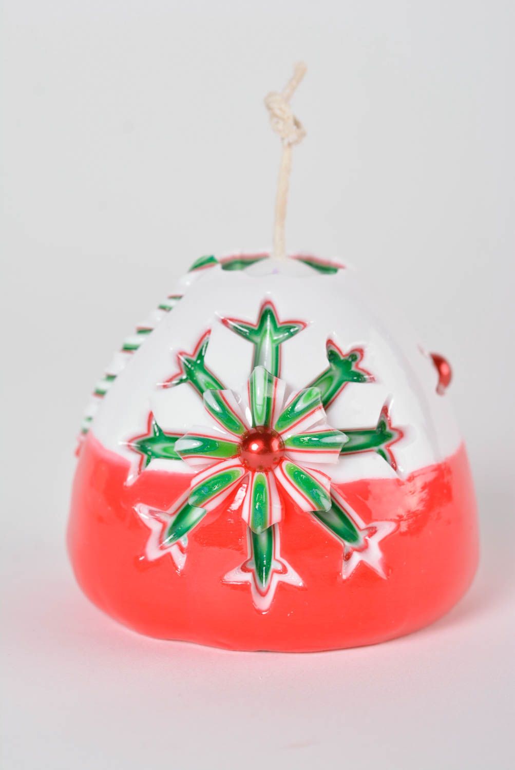 Handmade festive candles Christmas candle designs home decoration gift ideas photo 2