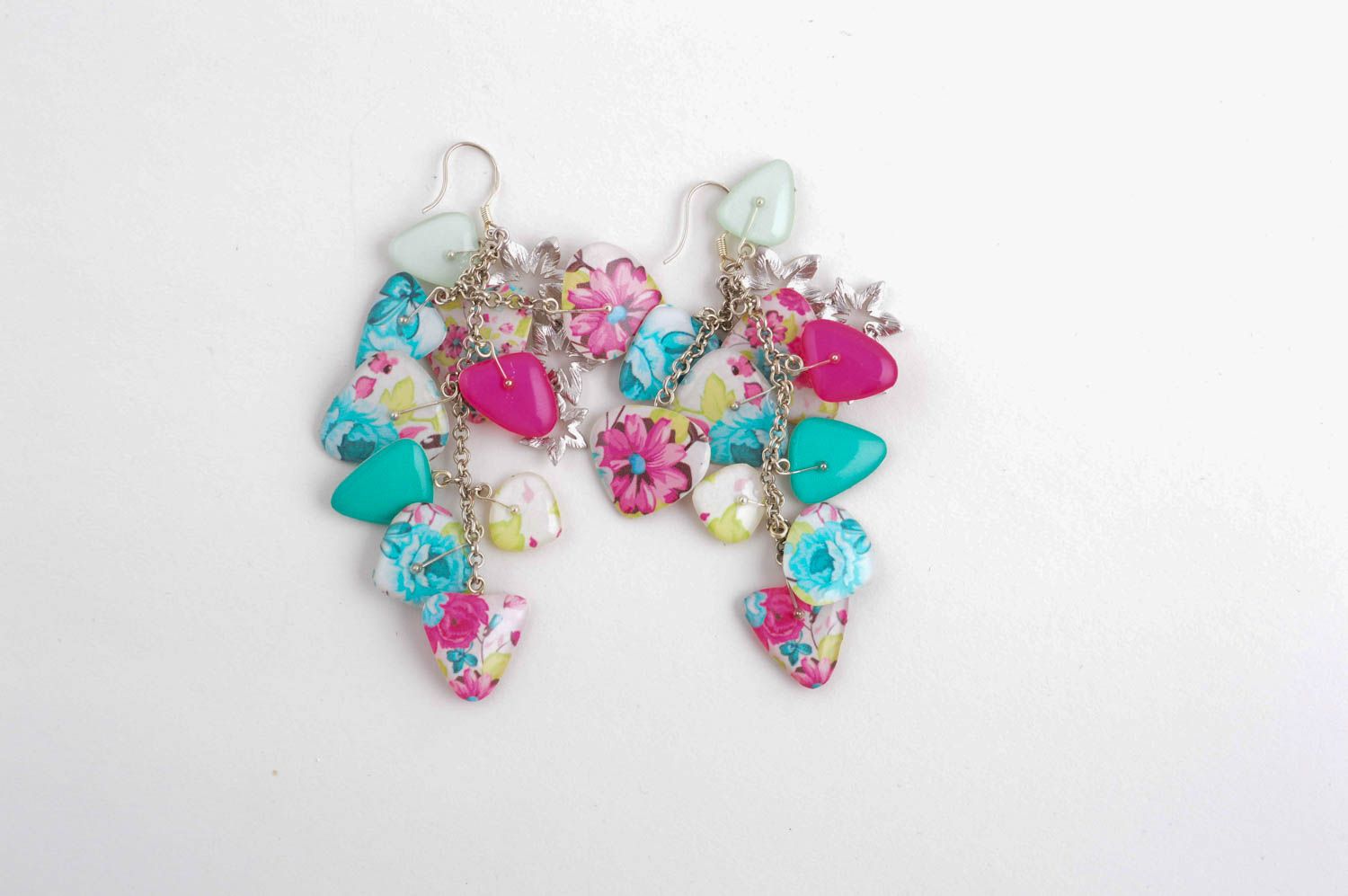 Handmade elite cute earrings beautiful designer jewelry elegant earrings photo 2