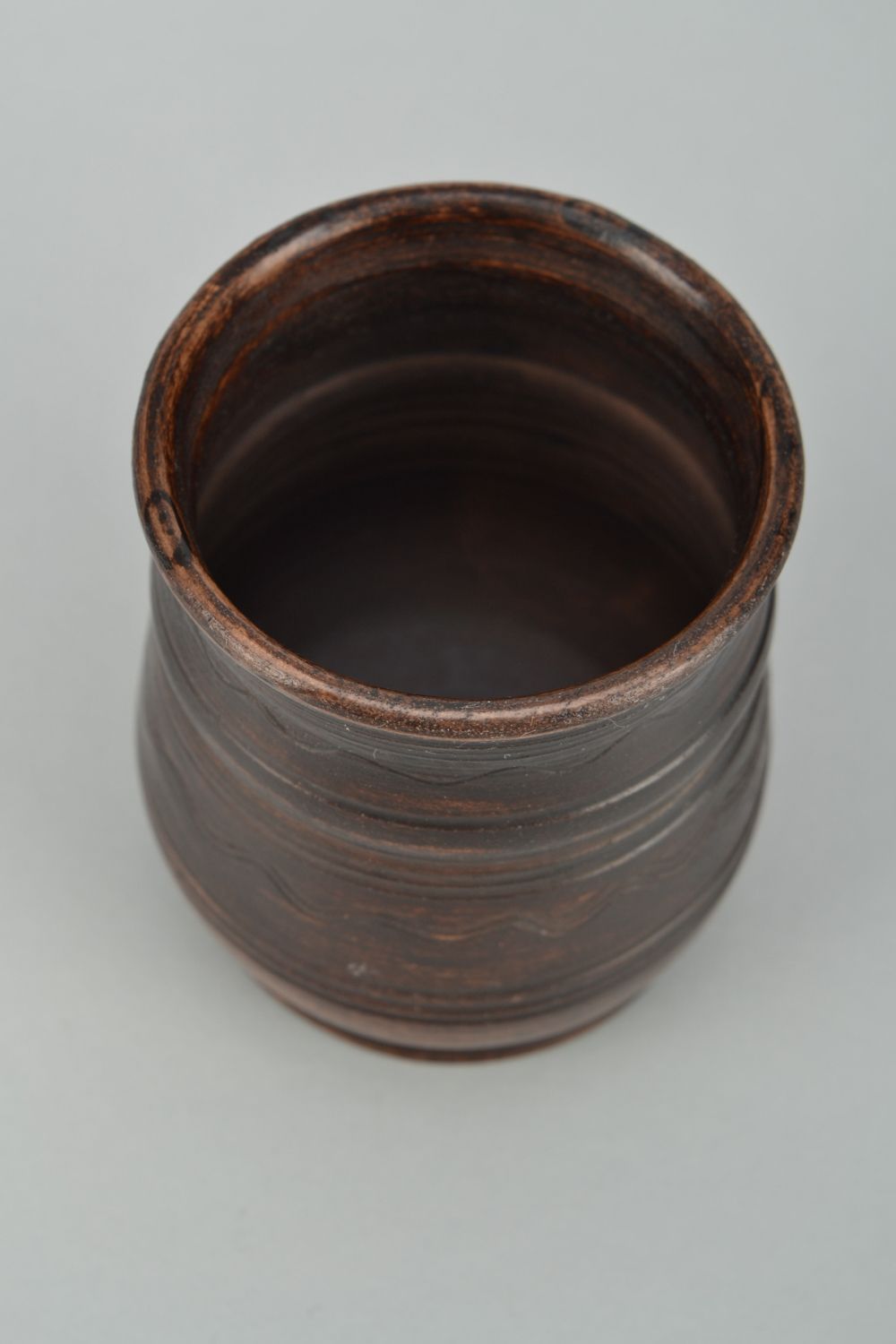 Ceramic goblet kilned with milk 200 ml photo 4