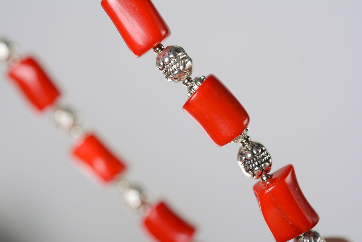 Set of coral jewelry photo 5