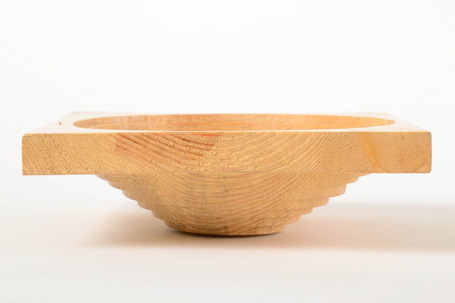 Деревянная посуда ручной работы деревянная миска деревянная хлебница красивая фото 2