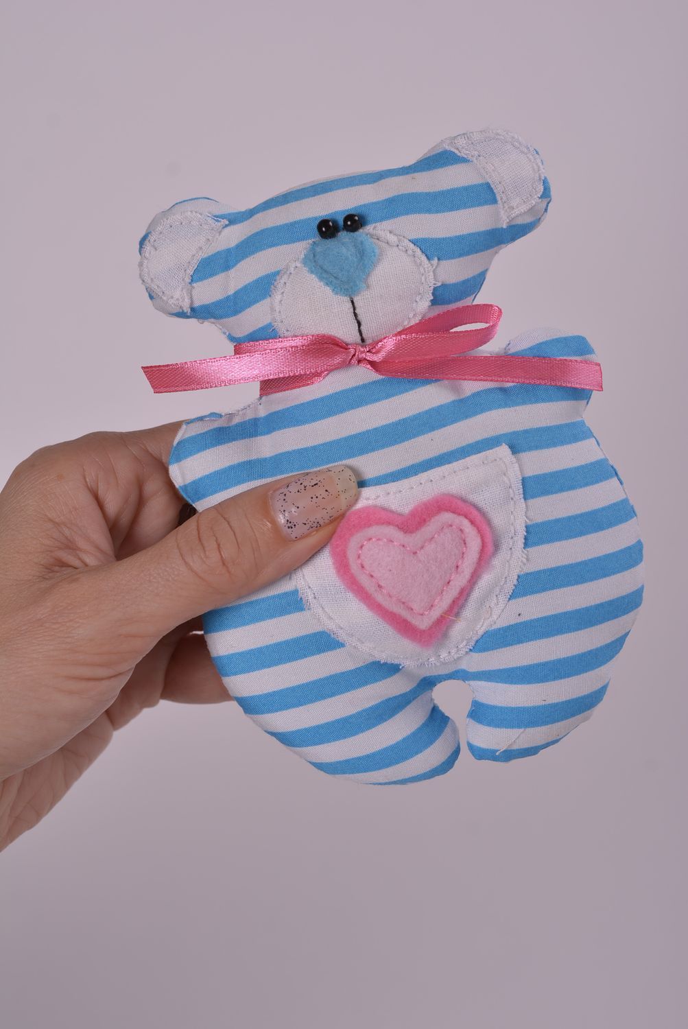 Handmade toy soft toy for baby unusual gift ideas fabric toy for children photo 3