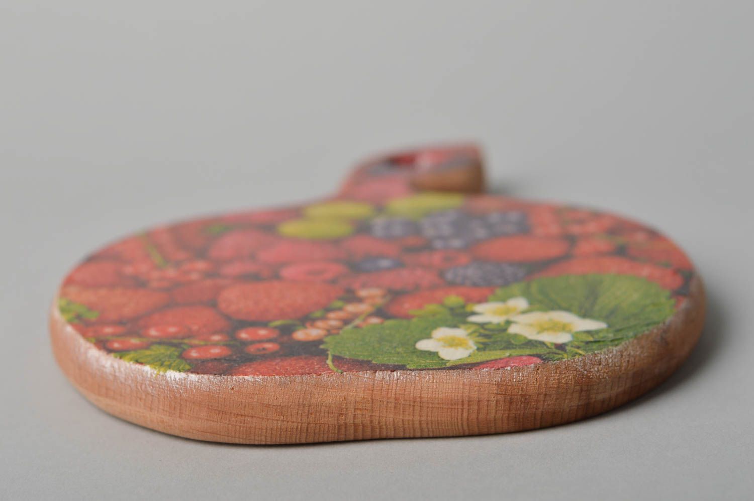 Tabla de cocina de madera hecha mano diseño de interior regalo para mujer foto 5
