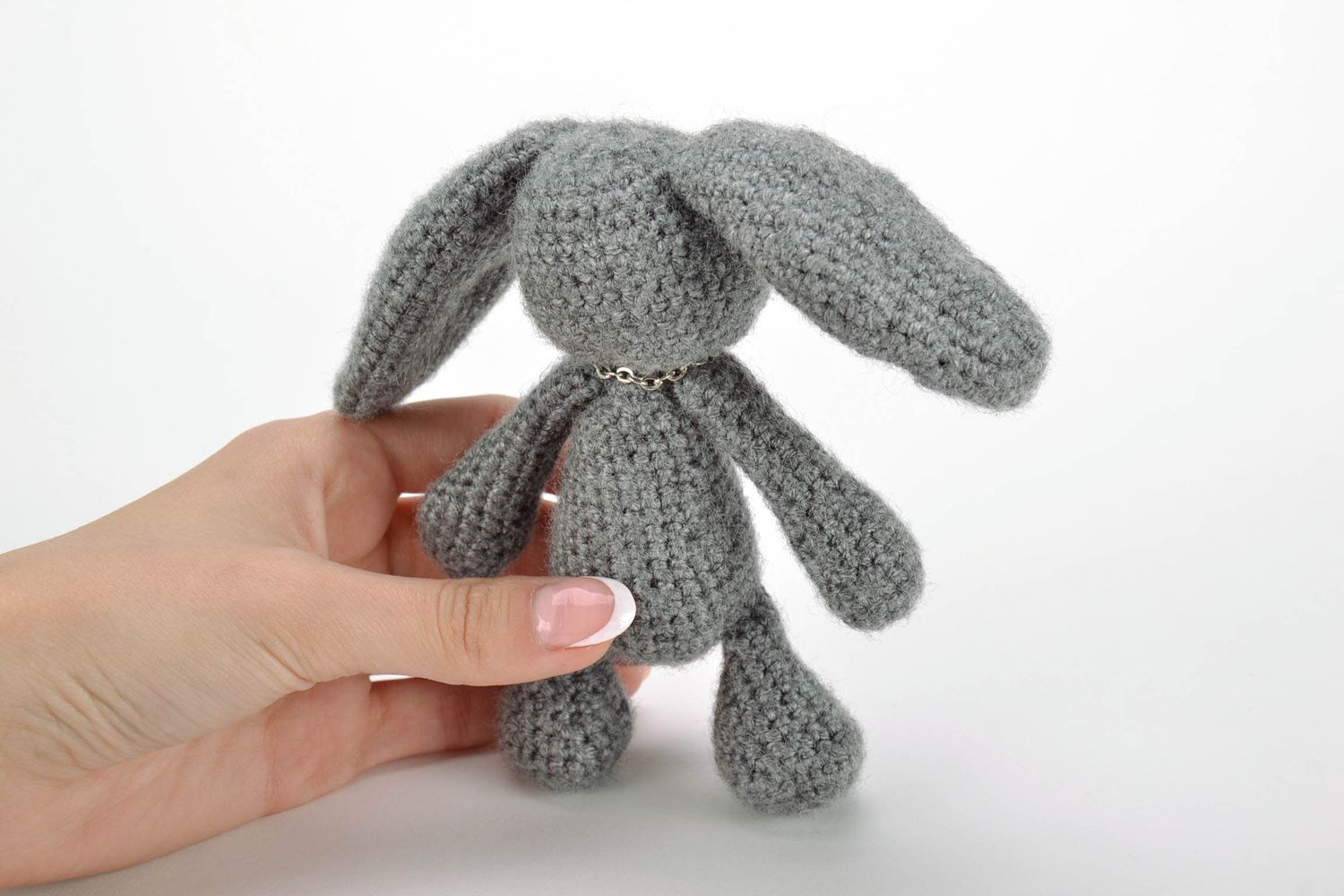 Knitted handmade toy photo 2