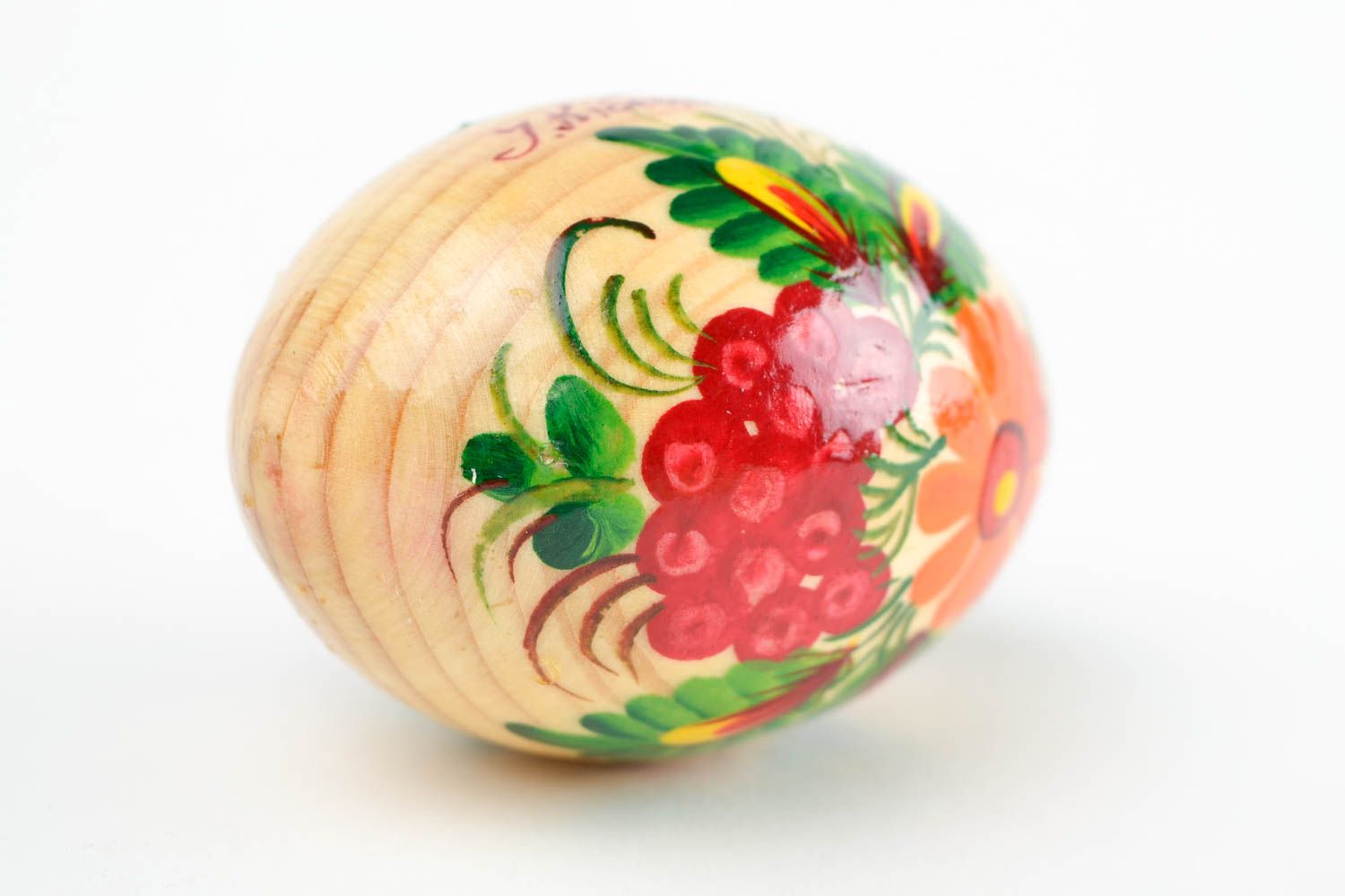 Huevo pintado artesanal decoración para Pascua regalo original de navidad foto 5