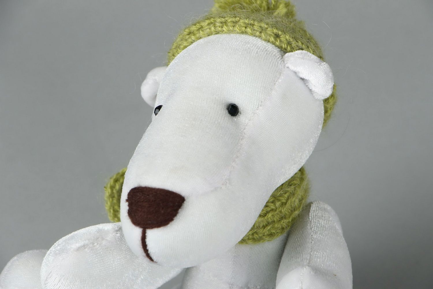 Soft toy White bear photo 2