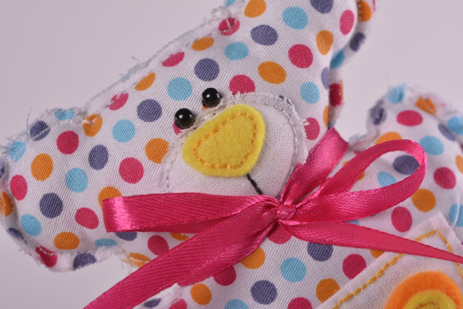 Handmade toy soft toy for baby unusual animal toy gift ideas nursery decor photo 3