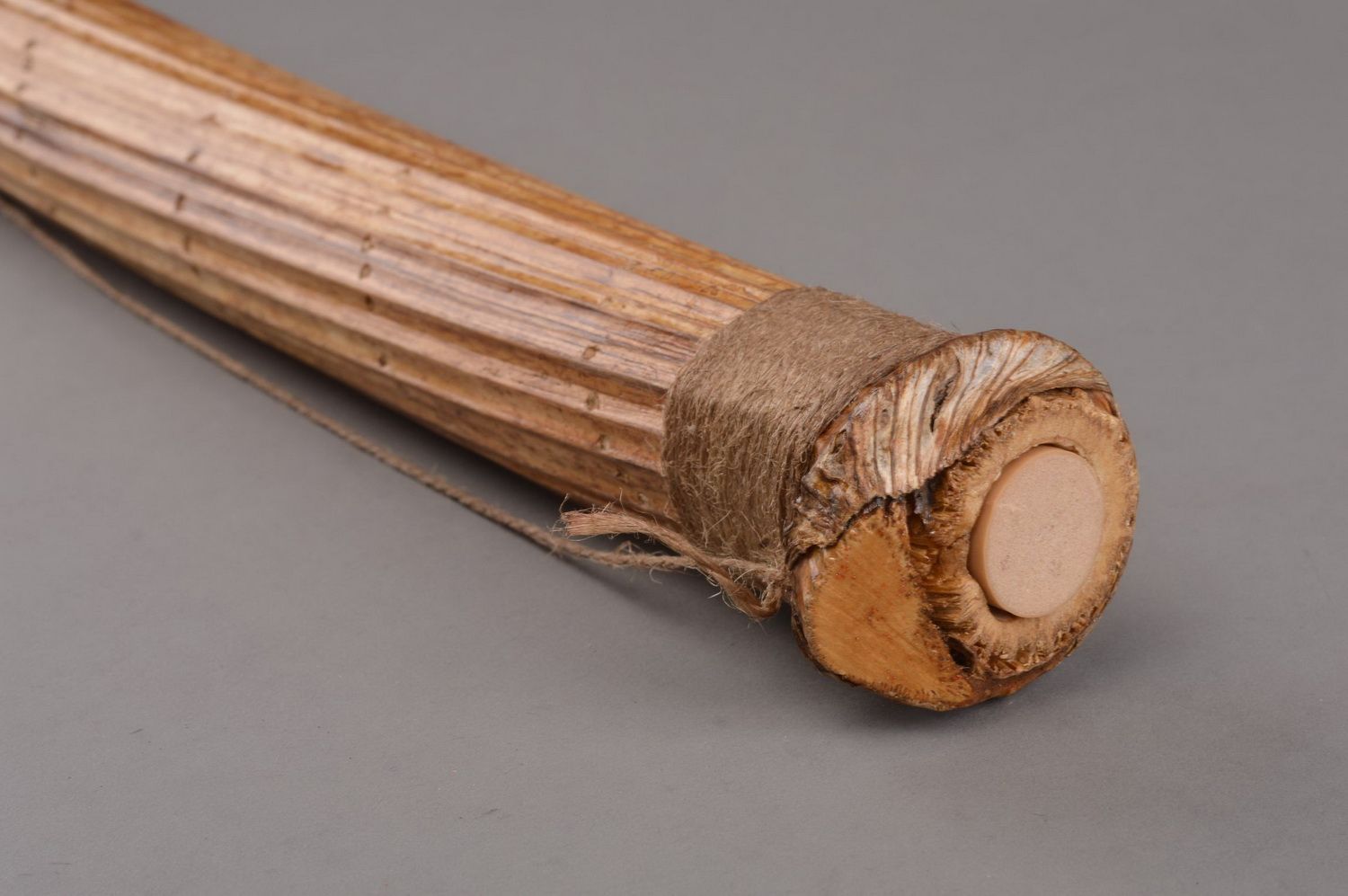 Этнический музыкальный инструмент дерево дождя ручной работы перкуссия сувенир фото 3