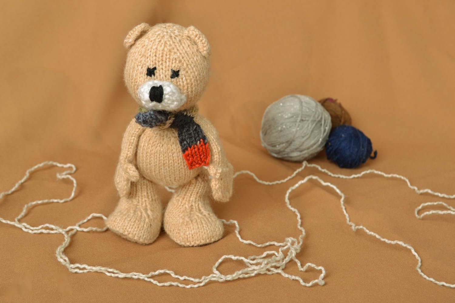 Soft crochet toy Lovely Bear photo 5