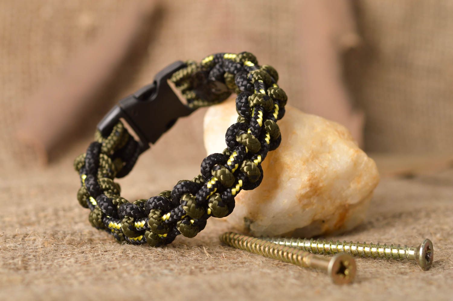 Stylish handmade cord bracelet fashion tips survival bracelet fashion trends photo 1