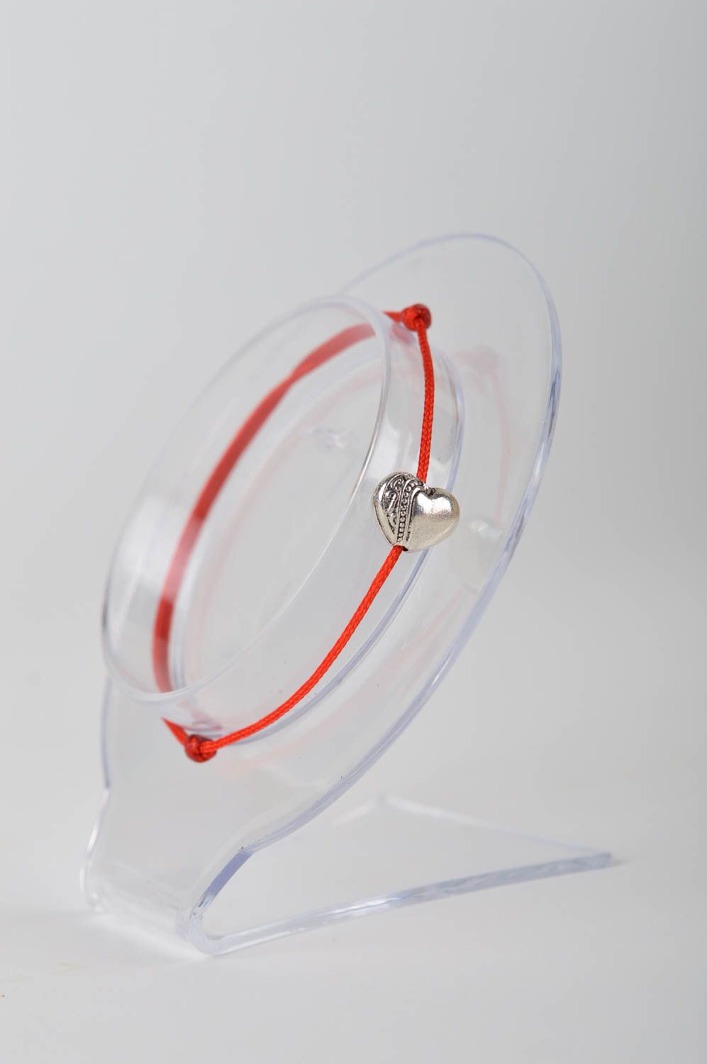 Pulsera de cordón accesorio de moda artesanal pulsera para mujer Corazón  foto 5