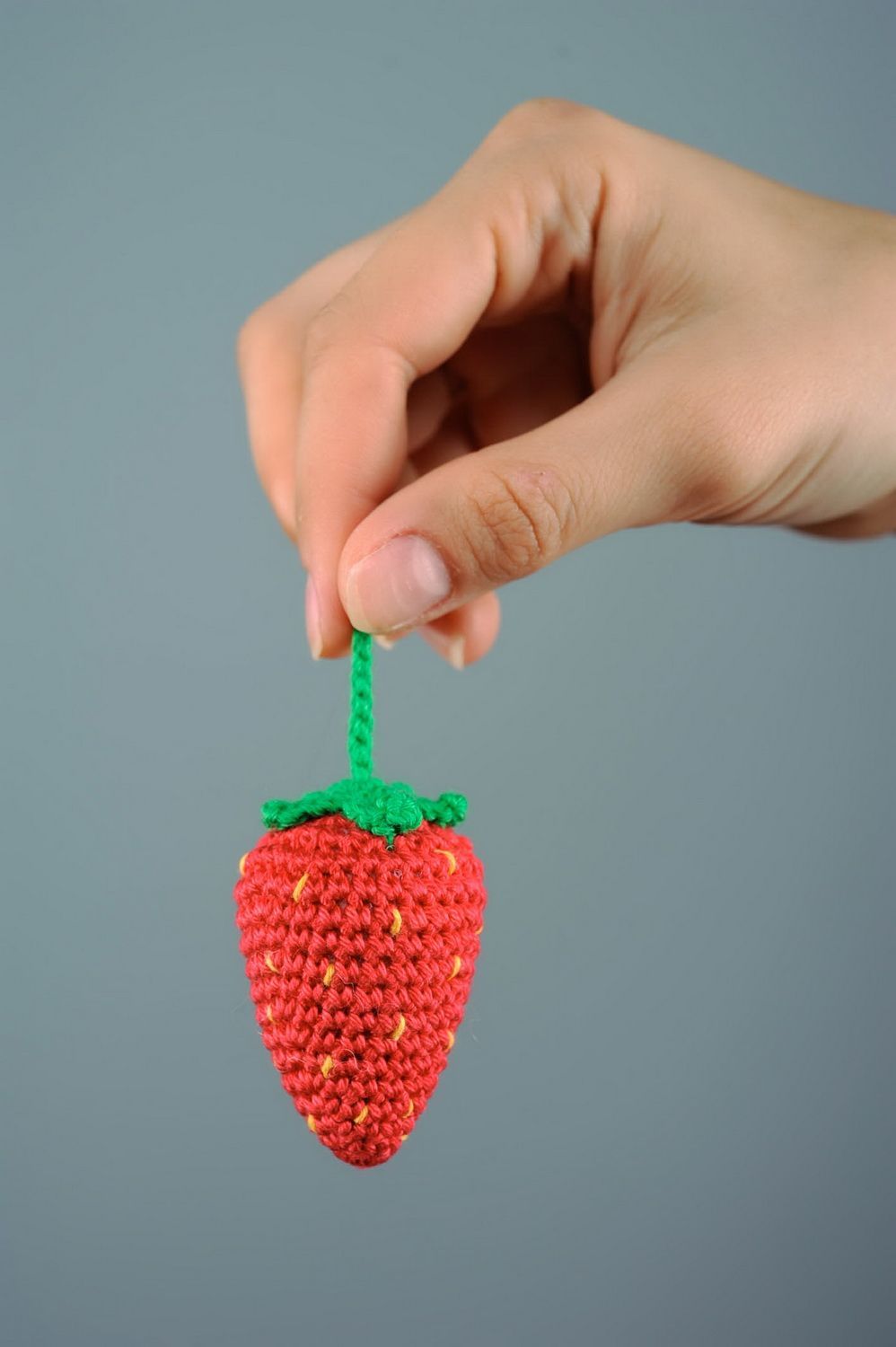 Stoffspielzeug Erdbeere foto 1