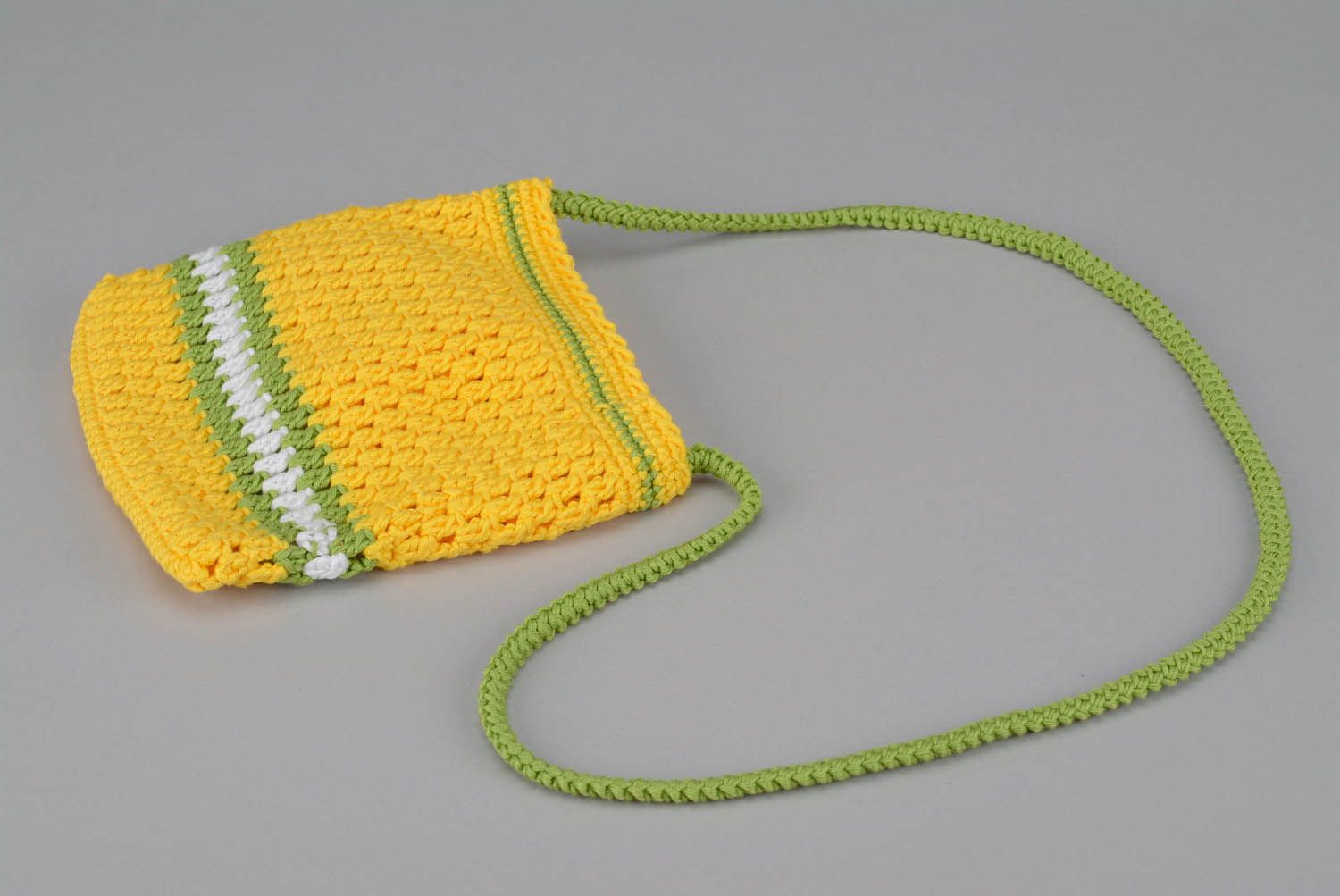 Crochet purse for little girl photo 3