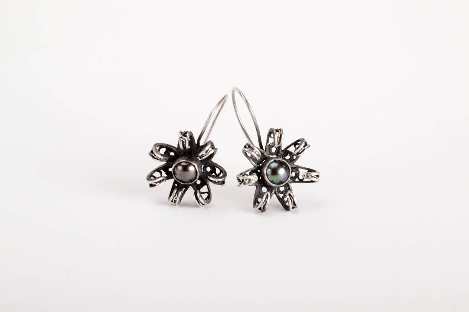 Handmade earrings designer earrings unusual silver earrings gift ideas photo 4