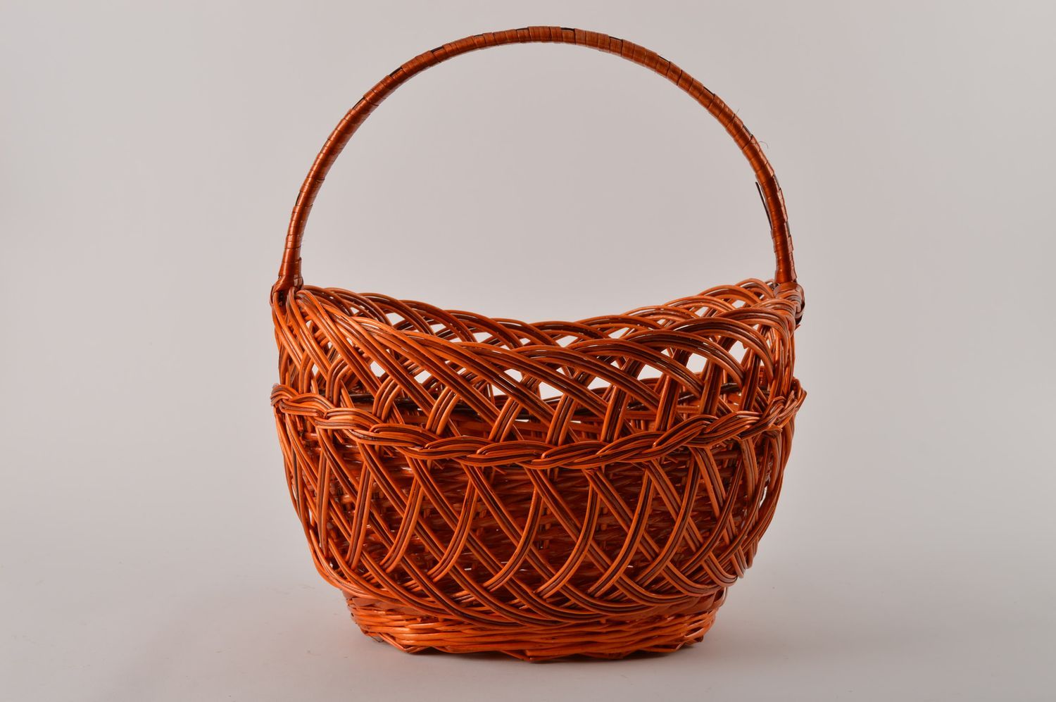 Handmade designer woven baskets 4 baskets for Easter decorative baskets photo 4