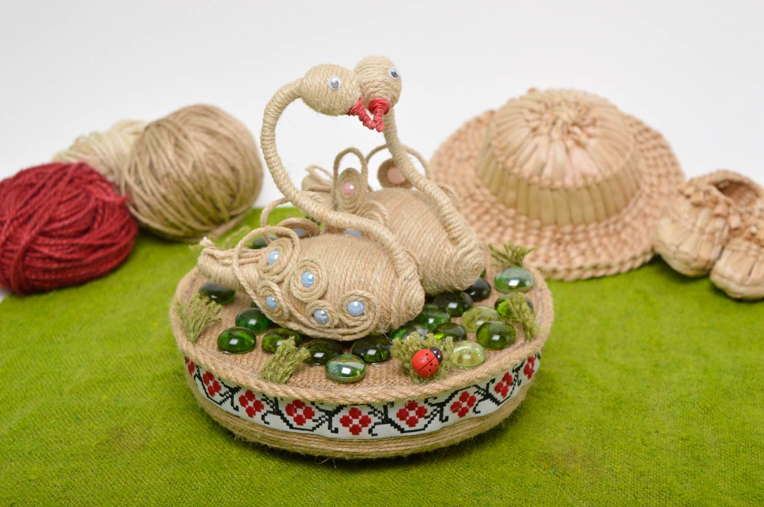 Figura de animal artesanal elemento decorativo souvenir original para amiga foto 1