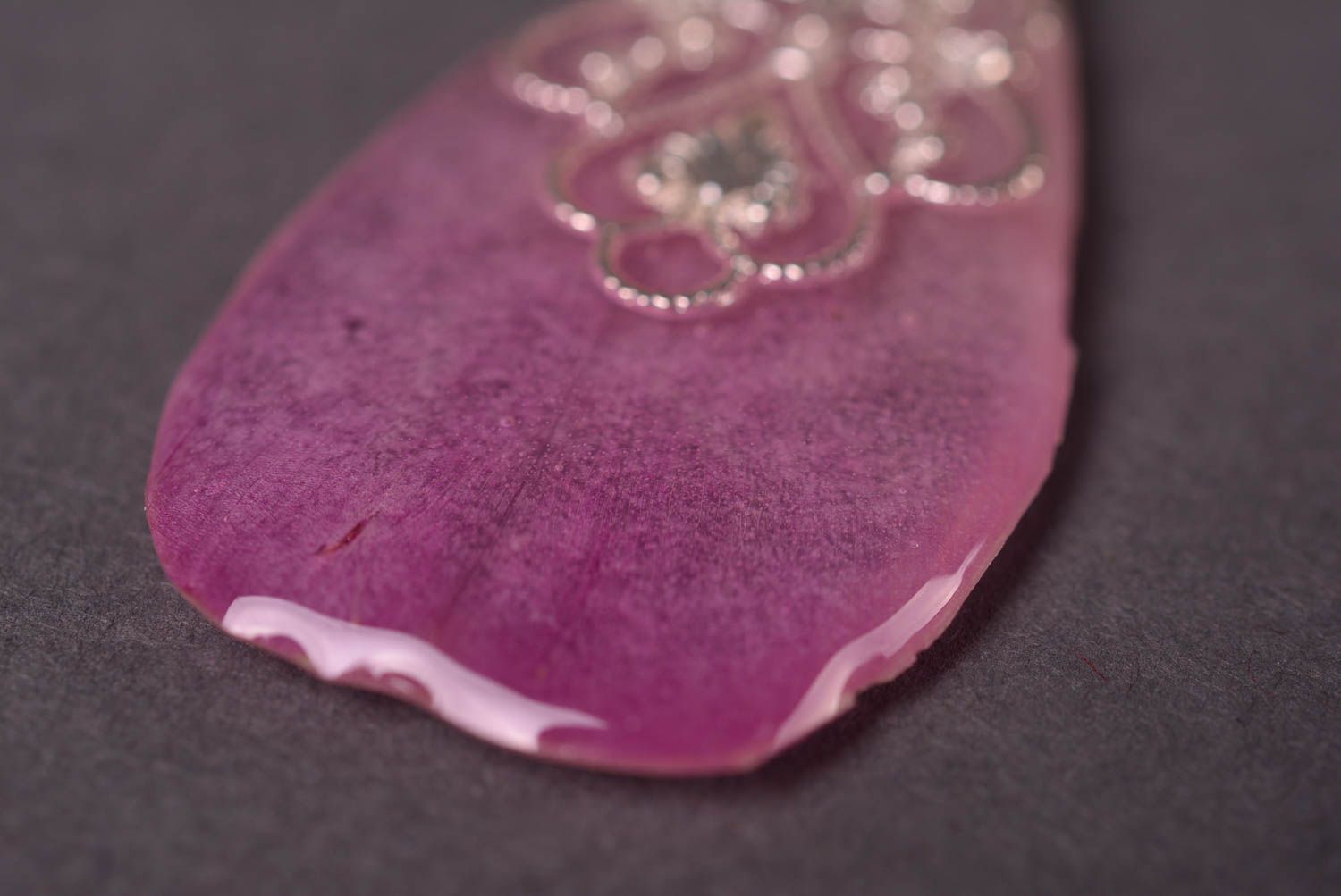Украшение ручной работы модные серьги с пионом красивые серьги розовые фото 3