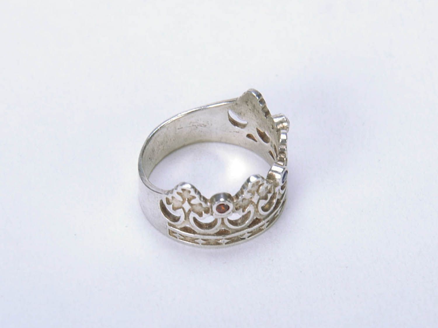 Серебряное кольцо ручной работы фото 4
