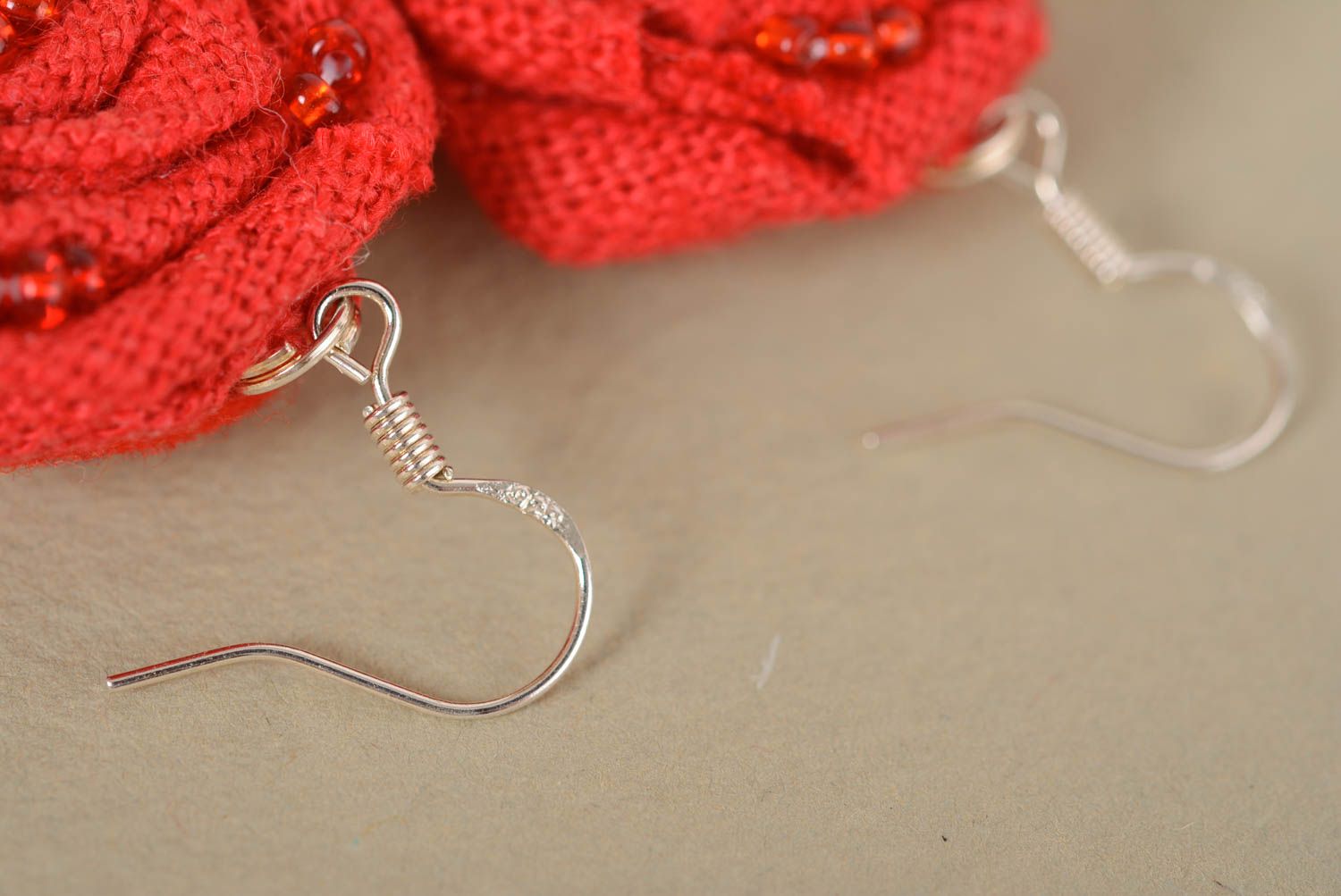 Handmade earrings dangling earrings designer bijouterie accessories for women photo 5