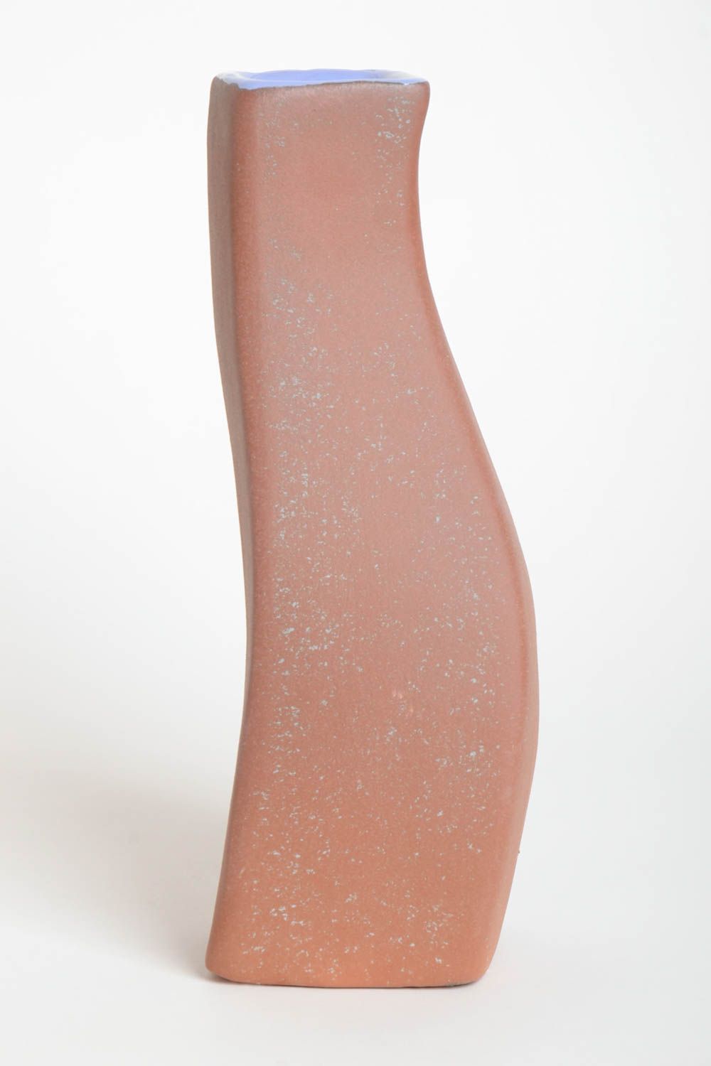 Vase argile fait main Déco maison multicolore design de créateur Cadeau original photo 4