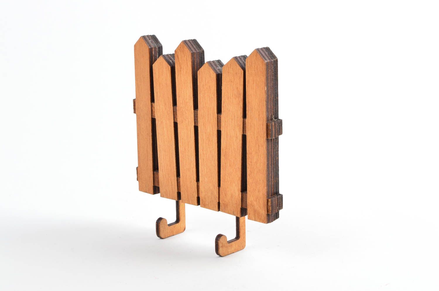 Handgefertigt Schlüsselbrett Holz Wand Schlüsselhalter Geschenk Einzugsfeier foto 2